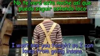 Daniel powter free loop subtitulado español ingles [upl. by Lledo788]