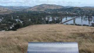 Images of Natwash  AUSTRALIA Gundagai flooding 4th Dec 2010 [upl. by Bourke]