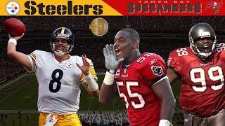 Former Insurance Salesman Outshines the Bucs Defense Steelers vs Buccaneers 2002  NFL Vault [upl. by Tabber]