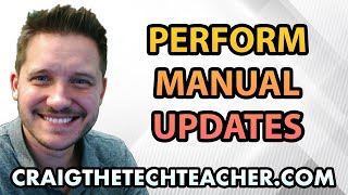 How To Perform Manual Windows 7 Updates 2022 [upl. by Marla276]