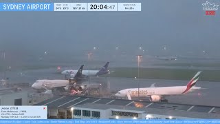 🔴 WET Afternoon Evening Haul  Sydney Airport Plane Spotting wKurt  ATC🔴 [upl. by Lida]