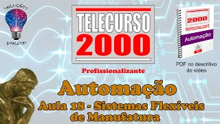 Telecurso 2000  Automação  18 Sistemas flexíveis de manufatura [upl. by Nahoj]