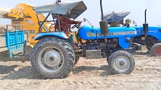 Sonalika 60 Parwindera Super Strong machine Khudai Wala And Mohindra Arjun Novo Trolley loading [upl. by Robson]