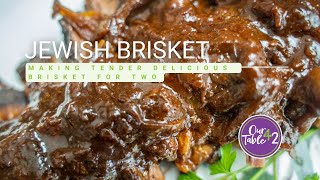 Jewish Brisket My Friends Mothers Recipe  Our Table 4 2 [upl. by Patin]