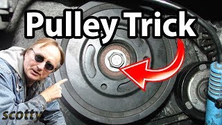 How to Remove a Crankshaft Pulley in Your Car [upl. by Tat]