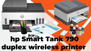 hp Smart Tank 790 duplex wireless printer  Allin One Reset To Setting printer error E02 E03 E05 [upl. by Toulon]