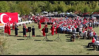 11 KÖYÜN SAKİNLERİ YOLLARININ ASFALTLANMASINI MEHTER TAKIMIYLA KUTLADI [upl. by Summer]