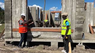 Part 2 progress of Kinangop 3 bed 2 baths precast bungalow [upl. by Barthold33]