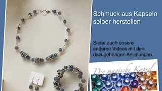 DIY  Kapsel Schmuck Anleitung Ideenfindung die magische Kaffee Kapsel [upl. by Bleier]