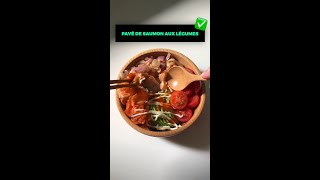 Une recette gourmande et saine de poke bowl au saumon 😋 [upl. by Crist]