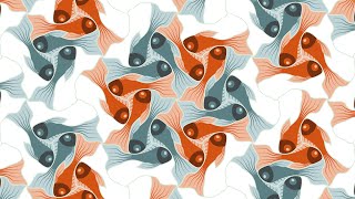 What is Tessellation  by M C Escher inspired Tessellation Art [upl. by Ailemaj]