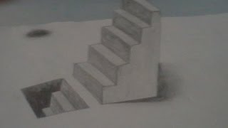 Dessiner un escalier en 3D [upl. by Airlee]