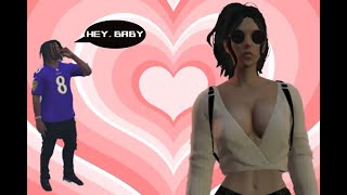 I used AI to turn into a girl and trol EThugs in Fivem [upl. by Dranyam]