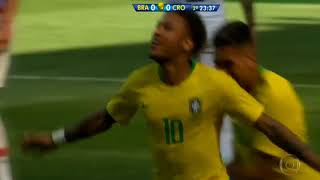 Il prodigioso gol di Neymar in Brasile vs Croazia per l1 a 0 [upl. by Normy607]