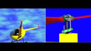 Helicopter swashplate function [upl. by Aivilys922]