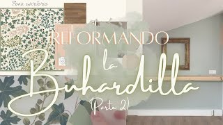 REFORMANDO LA BUHARDILLA Parte 2 🛠️  Baldas de madera y pladur  Pasamanos  Inspiración final [upl. by Anelrad781]