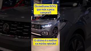 os melhores SUVs para comprar automotivo carros curiosidades suv [upl. by Audrye]