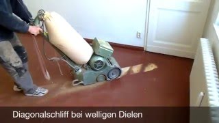 Dielen Parkett schleifen Bremen [upl. by Eenerb]