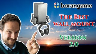 No THIS Is THE BEST Xbox Series X Wall Mount XSX Wall Mount Version 20 By Borangame Review [upl. by Pedrotti]