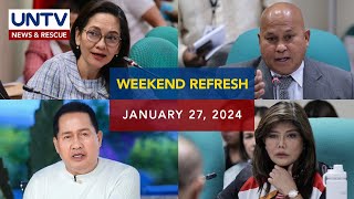 UNTV IAB Weekend Refresh  January 27 2024 [upl. by Culliton908]