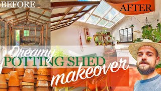 Dreamy DIY Potting Shed Makeover [upl. by Ataynik]