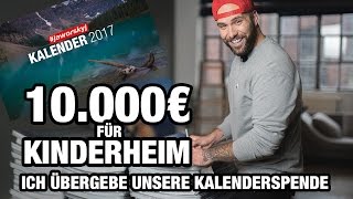 10000 Euro für Kinderheim  Jaworskyj Kalender 2017  DANKE [upl. by Milinda]