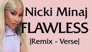 Nicki Minaj  Flawless Verse  Lyrics like mj doctor they killing me [upl. by Kipp]