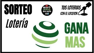 Sorteo Lotería Nacional tarde GANA MAS Resultados En Vivo de hoy sabado 6 de abril de 2024 [upl. by Noella]