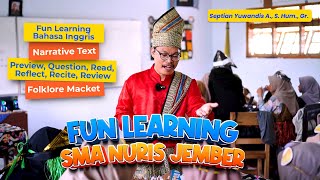 Narrative Text  Reading Malin Kundang using Folklore Macket  Fun Learning SMA Nuris Jember [upl. by Fokos873]