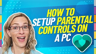 How to set up parental controls for a Windows computer using Microsoft Family Safety [upl. by Dinah]