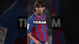 How Lionel Messi Sruprised Marcus Thuram 🐐 [upl. by Lekram110]