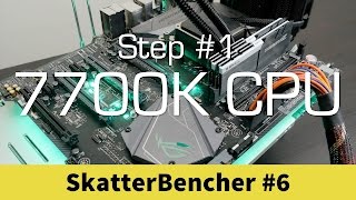 Core i7 7700K to 5 GHz and DDR44000 with AIO cooling  SkatterBencher 6 [upl. by Yecaw]