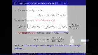 Emmy Noether Lecture Conformal geometry on 4manifolds — SunYung Alice Chang — ICM2018 [upl. by Truk]