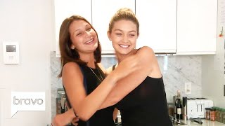 Gigi amp Bella Hadid Before They Were Stars  Real Housewives of Beverly Hills  Bravo [upl. by Marylinda420]