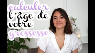 Comment Calculer le Terme de sa Grossesse  Conseils de Sage Femme [upl. by Annaear]