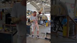 Glassblowers are showing off if they do this glassartist glassblowing satisfying [upl. by Turne]