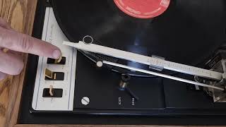 Garrard Z2000B Automatic Turntable Demo [upl. by Yeslek]