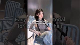 Easy hairstyle tutorial for long amp short hair bestfriendkdrama pinterestgirls 1mhairstyle2024 [upl. by Va532]