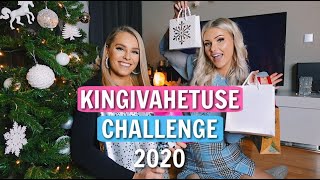 KINGIVAHETUSE CHALLENGE 2020  tegime üksteisele jõulukinke [upl. by Groot230]