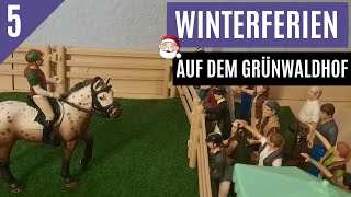 5 Winterferien auf dem Grünwaldhof ☃️  Schleich Serie 🎄 81220 [upl. by Bernadina]