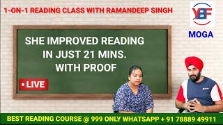 Best Ielts Reading Video For Weak Student HARMAN  Reading Improvement Session RamandeepSingh [upl. by Lyrahs]