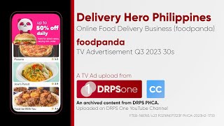 foodpanda TV Ad Q3 2023 30s Philippines CC [upl. by Fransis]