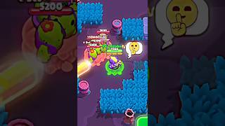 Gene PULLS Spike🌵🤫🧏‍♂️ shorts brawlstars [upl. by Lhadnek]