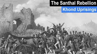 Santhal Rebellion  Khond Uprisings  ImportantTribal Movement of Mainland  Spectrum Modern History [upl. by Barram]