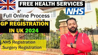 HOW TO REGISTER WITH A GP IN UK 🇬🇧  Surgery Register Online GB Register Full Process  Register NHS [upl. by Downe]