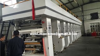 Metallized Film Printing Machine Gravure Printing Machine [upl. by Dorcus827]