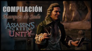 COMPILACIÓN El Marques de Sade en Assassins Creed Unity [upl. by Ras]