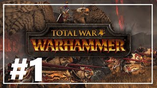 Total War WARHAMMER  Gameplay Español  1  Probamos el juego gratis de la Epic Store [upl. by Alleinnad]