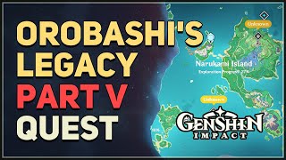 Full Guide How to unlock Formation Estate Domain  Orobashis Legacy Part I II III amp IV Genshin [upl. by Rollins]