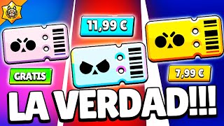 MERECE LA PENA PAGAR  BRAWL PASS GRATIS CHETO  REALIDAD DE LOS PASES DE BATALLA en BRAWL STARS [upl. by Nidya775]